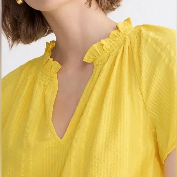 J Crew Ruffle-trim tiered dress Size XS - Picture 3 of 4